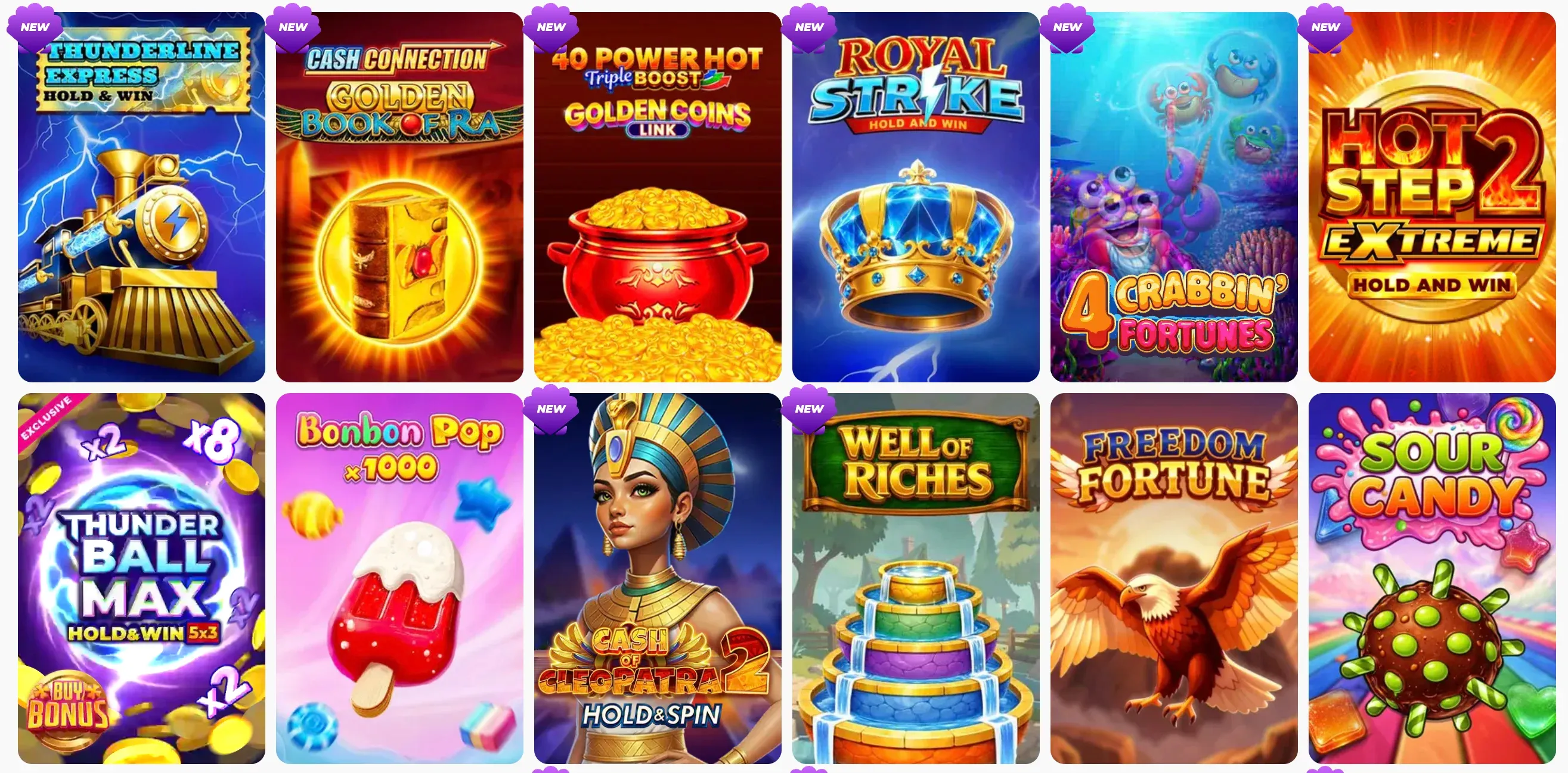 Posido Casino kolikkopelivalikoima